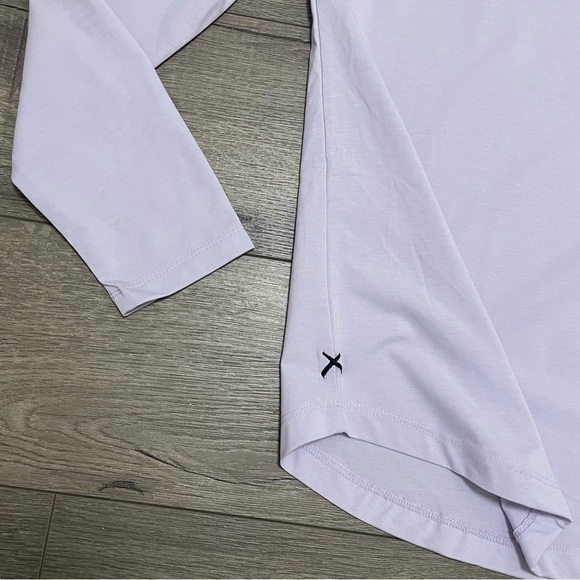 2 Cuts Clothing Long Sleeve Tee T-Shirt Crew Neck Curve Hem Pyca Pro Sz XL NEW - Picture 3 of 13